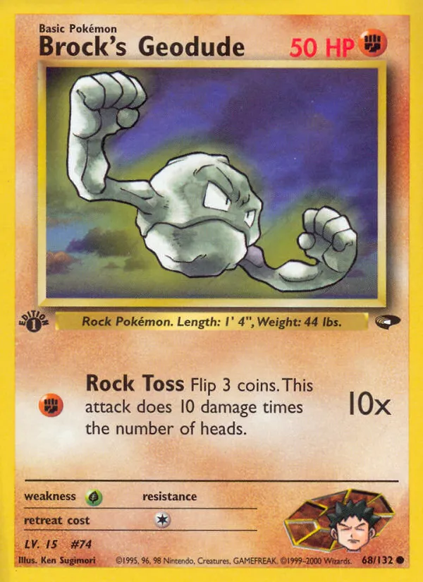 Brock's Geodude card image