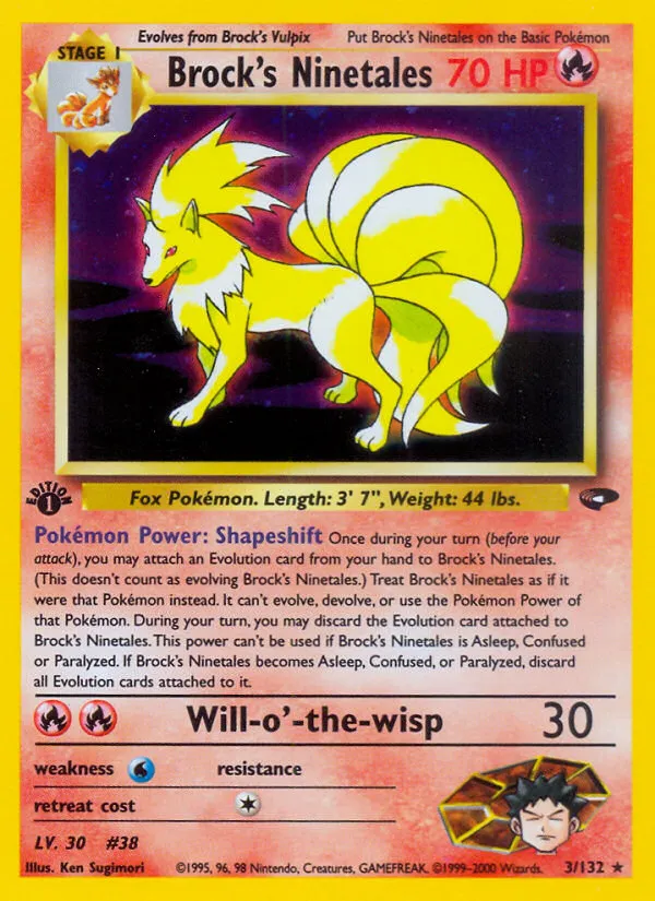 Brock's Ninetales card image