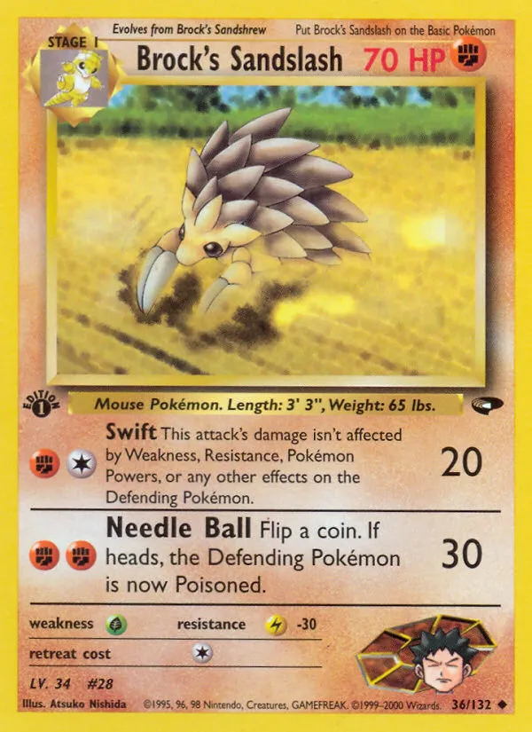 Brock's Sandslash card image