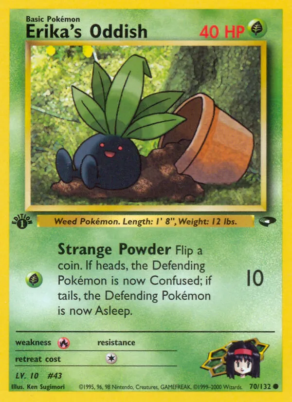 Erika's Oddish card image