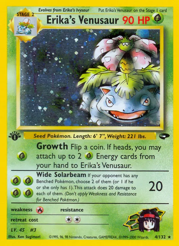 Erika's Venusaur #4 card image