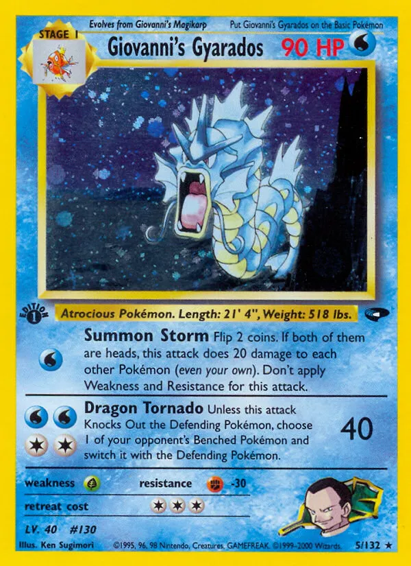 Giovanni's Gyarados #5 card image