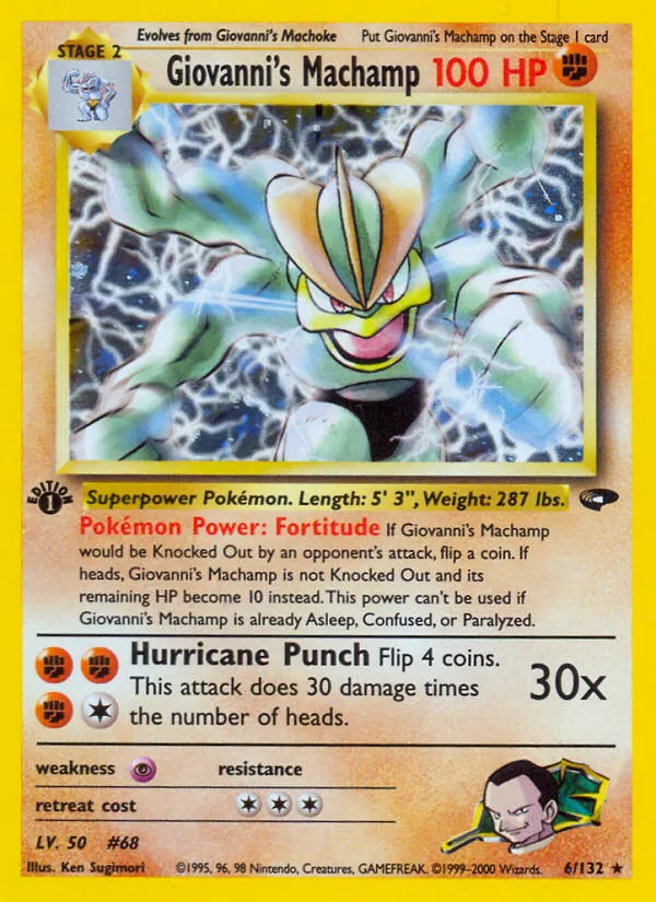 Giovanni's Machamp card image