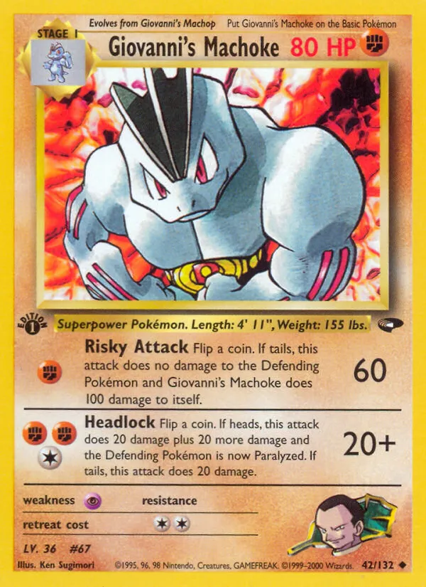Giovanni's Machoke card image