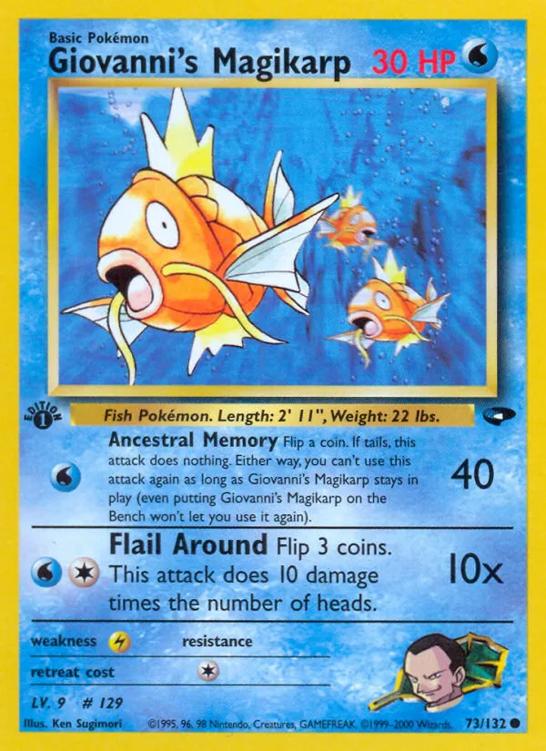 Giovanni's Magikarp card image