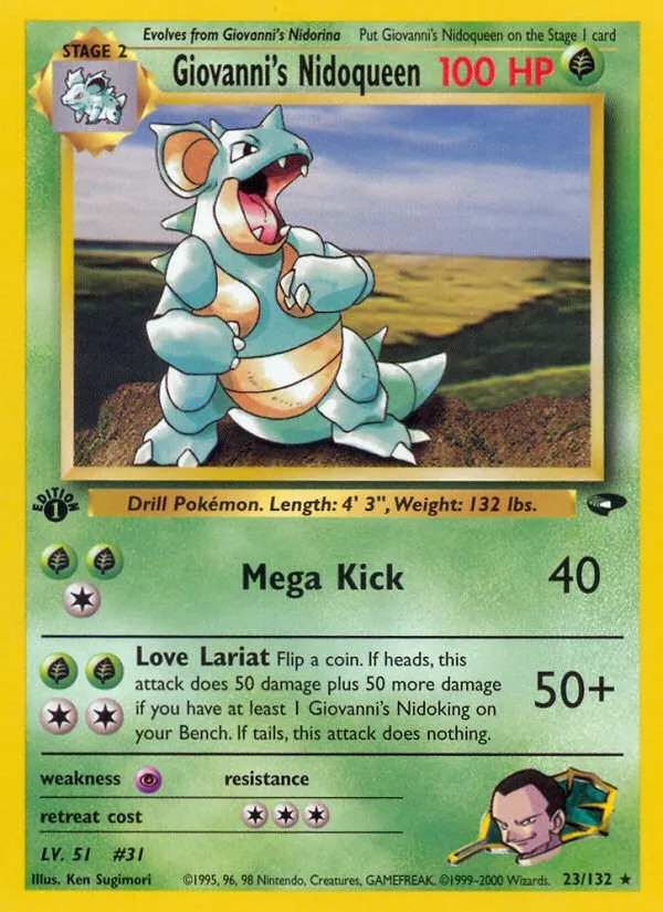 Giovanni's Nidoqueen card image