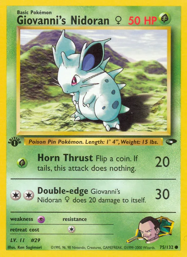 Giovanni's Nidoran F card image