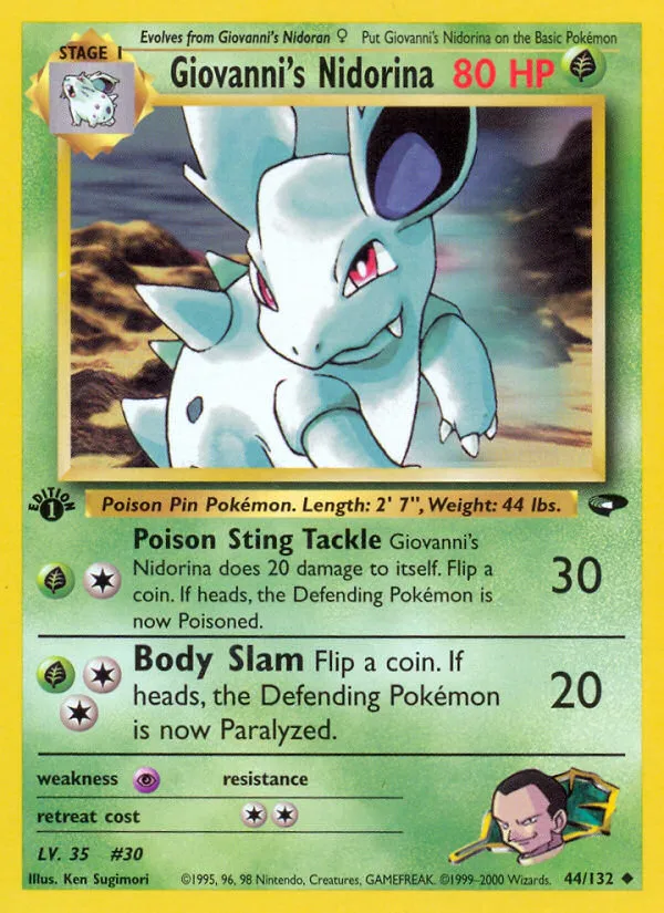 Giovanni's Nidorina card image