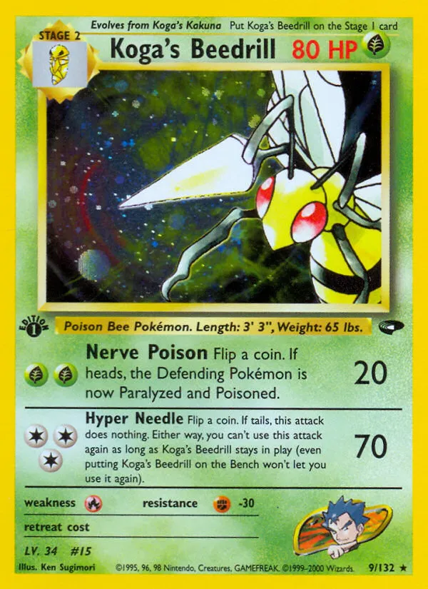 Koga's Beedrill card image