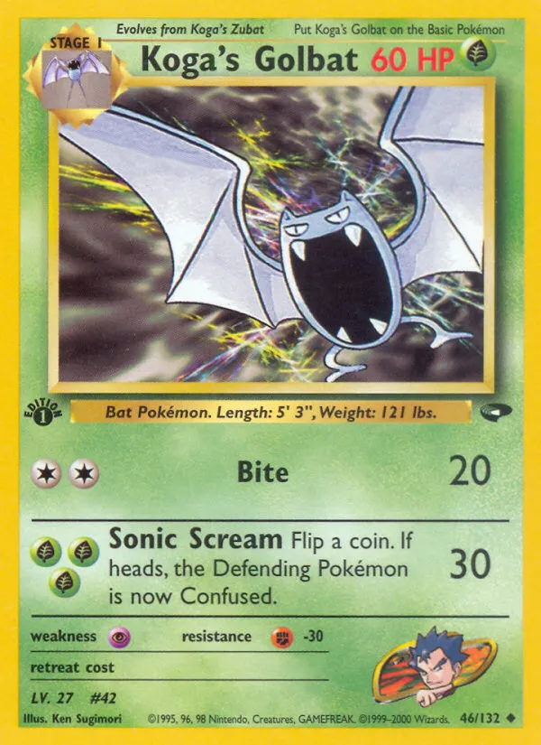 Koga's Golbat card image