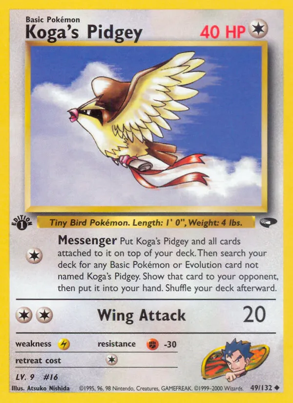 Koga's Pidgey card image