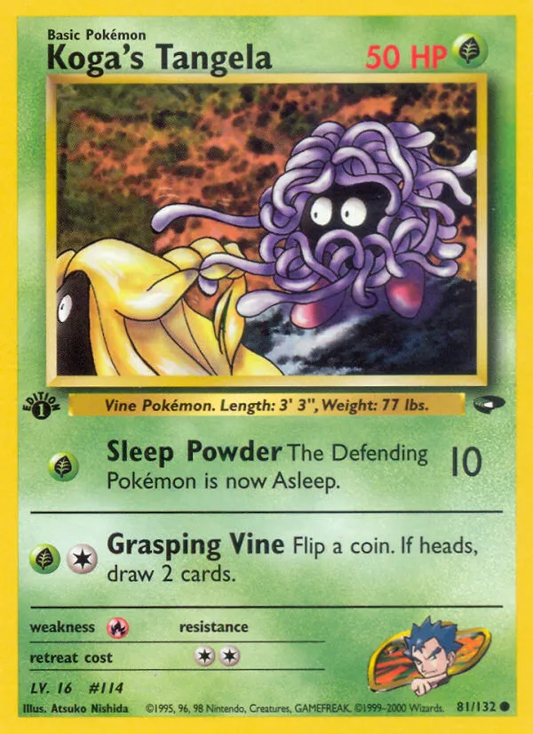 Koga's Tangela card image