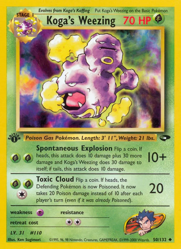 Koga's Weezing card image