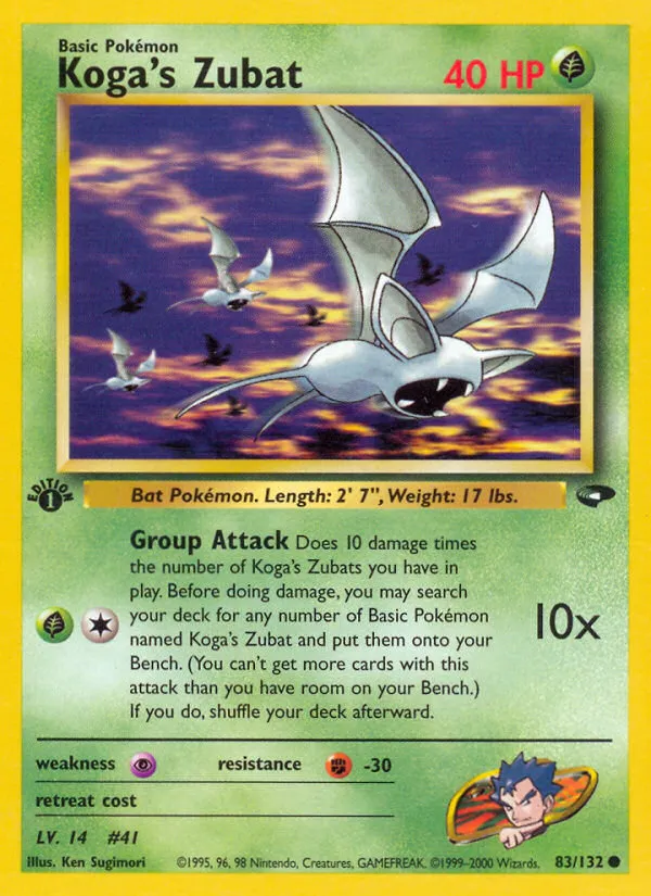 Koga's Zubat card image