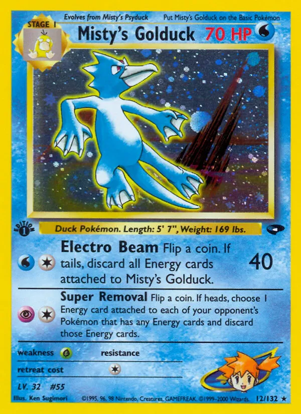 Misty's Golduck card image