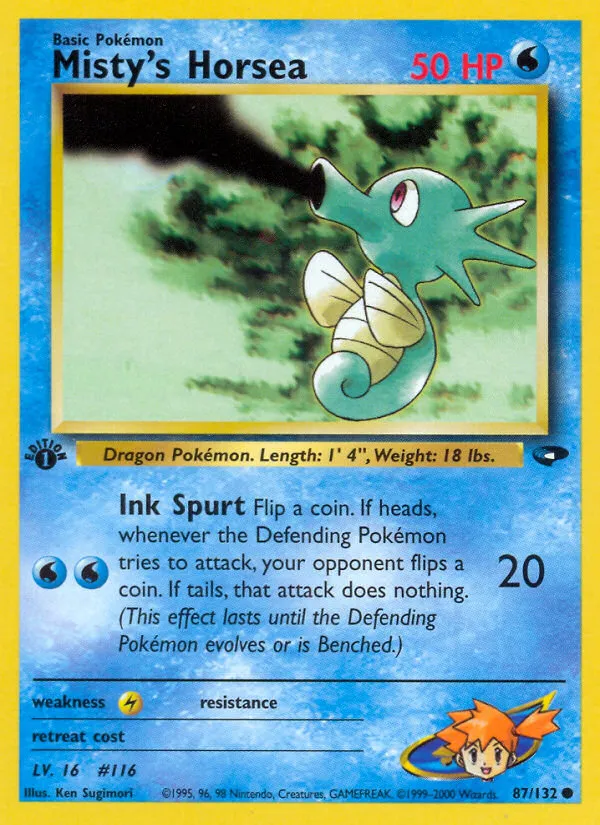 Misty's Horsea card image