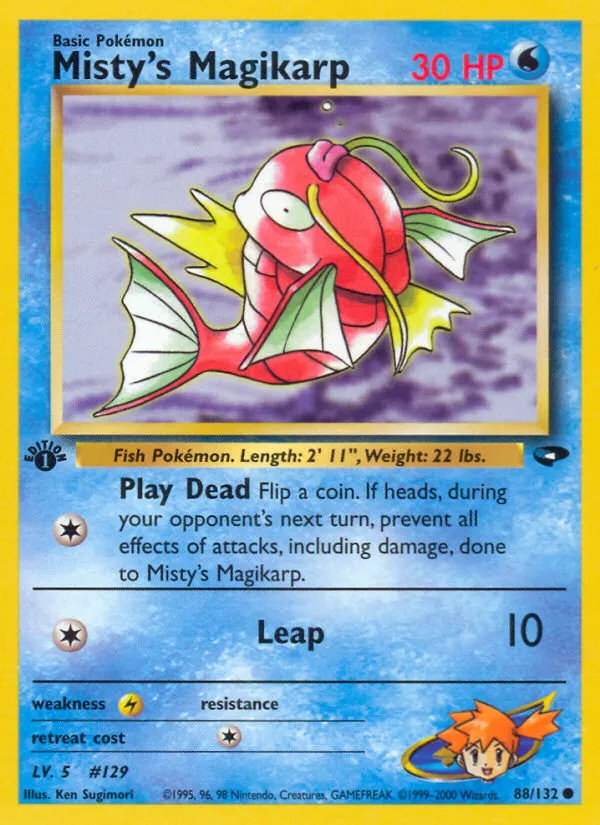 Misty's Magikarp card image