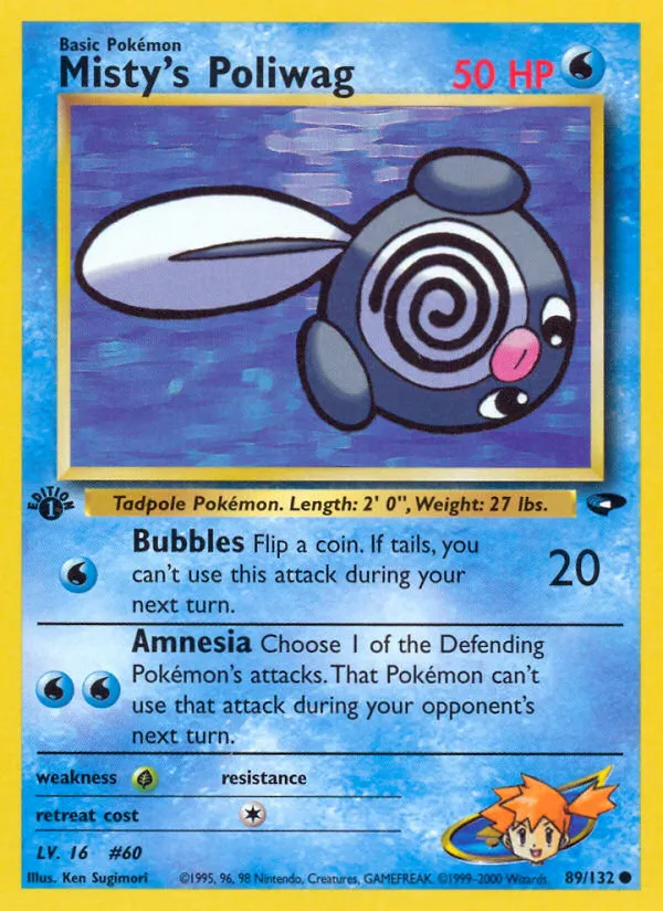 Misty's Poliwag card image