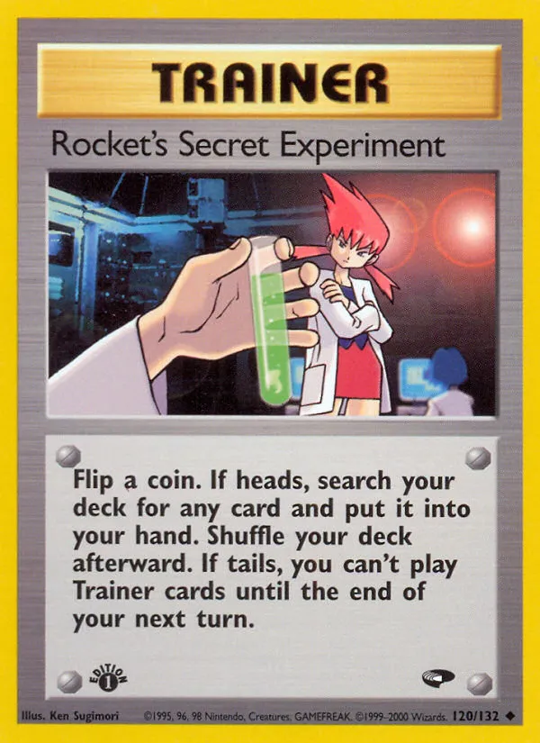 Rocket's Secret Experiment card image