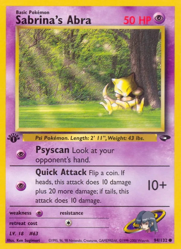 Sabrina's Abra card image