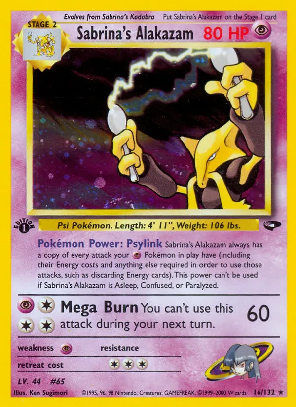 Sabrina's Alakazam card image