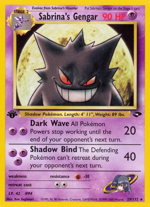 Sabrina's Gengar #29 card image