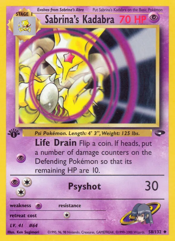 Sabrina's Kadabra card image