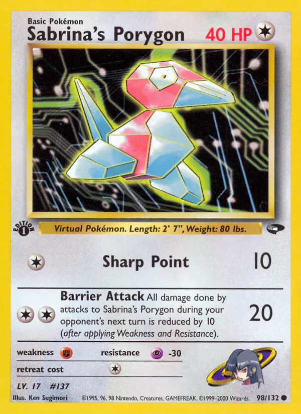 Sabrina's Porygon card image