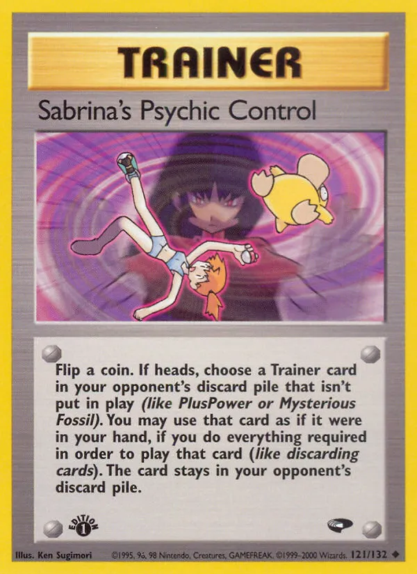Sabrina's Psychic Control card image