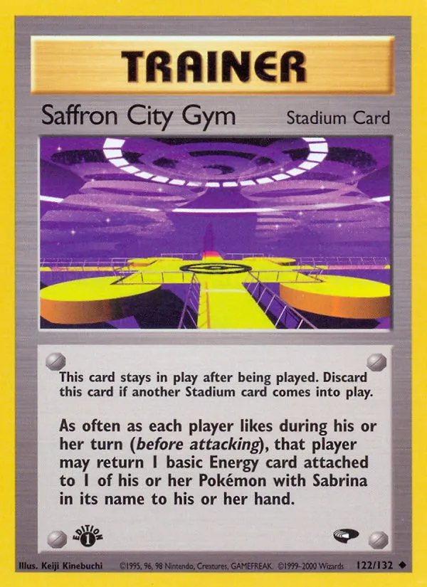 Saffron City Gym card image