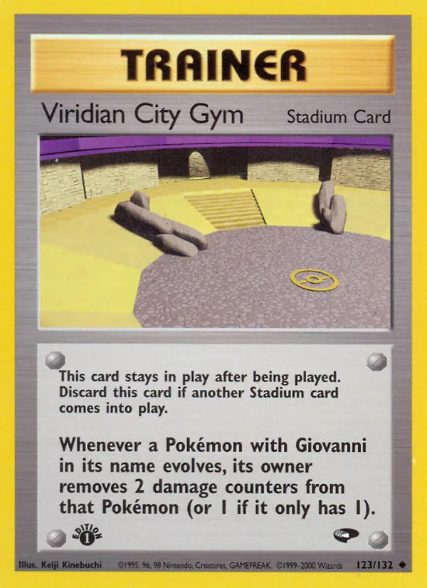 Viridian City Gym card image