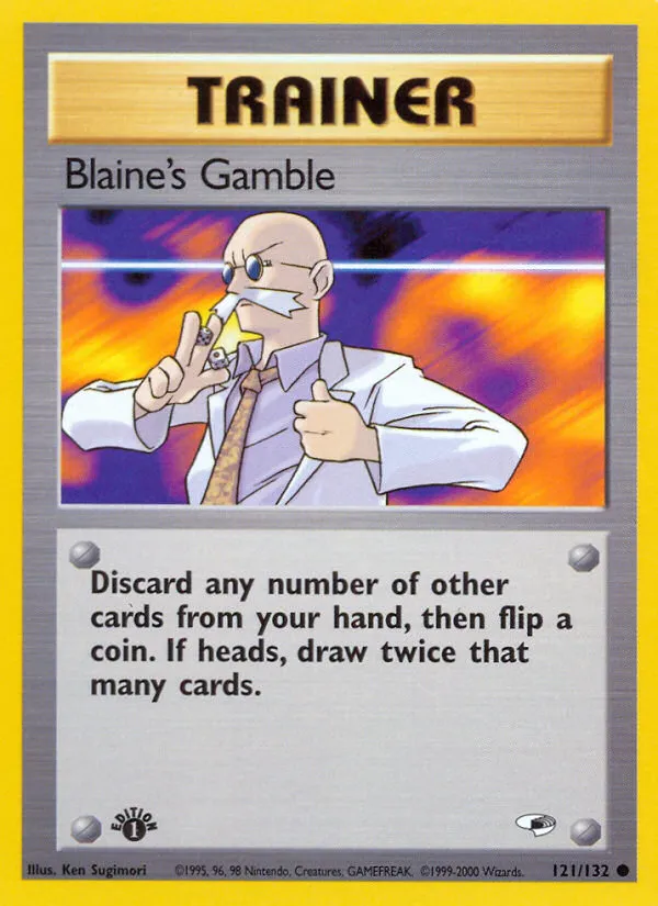 Blaine's Gamble card image
