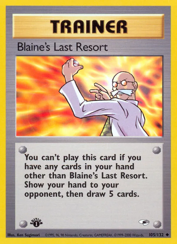 Blaine's Last Resort card image