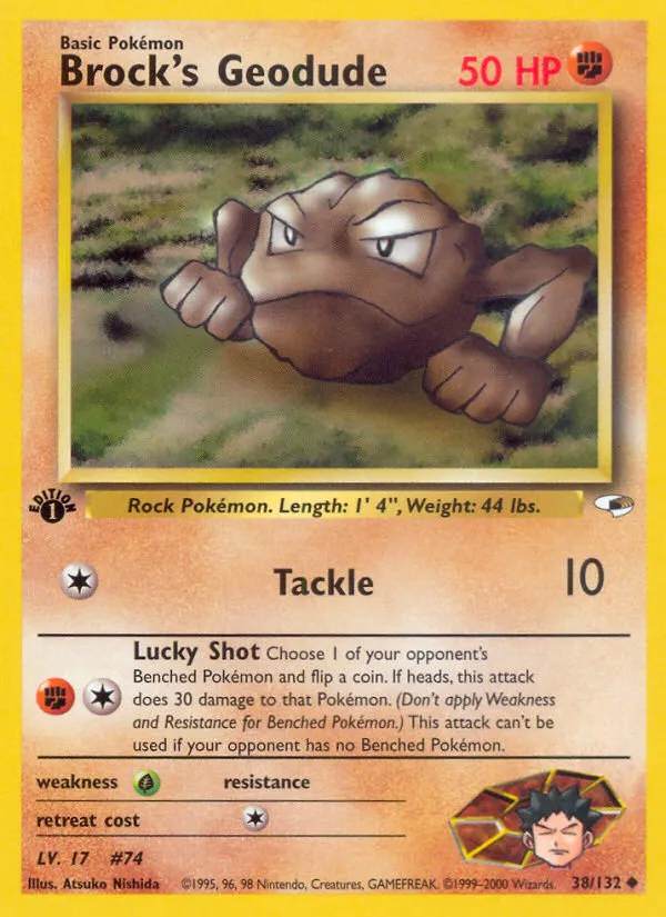Brock's Geodude card image