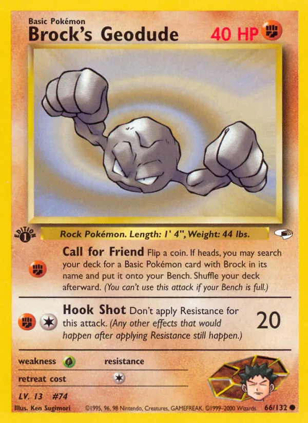 Brock's Geodude card image