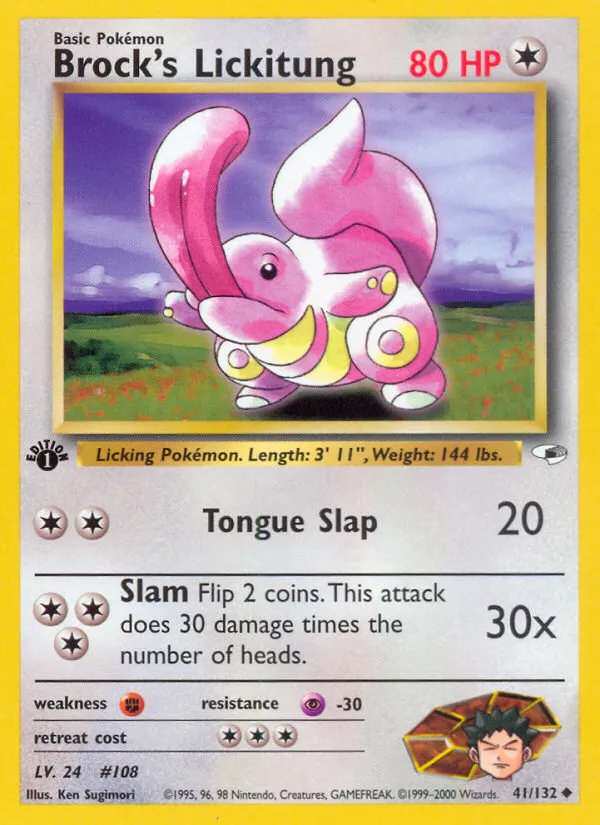 Brock's Lickitung card image