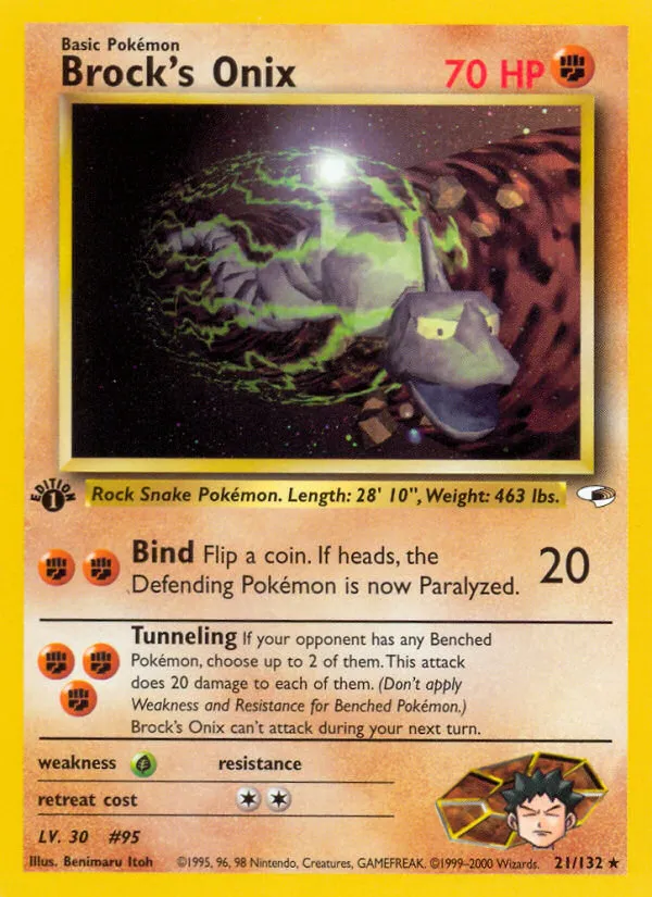 Brock's Onix card image