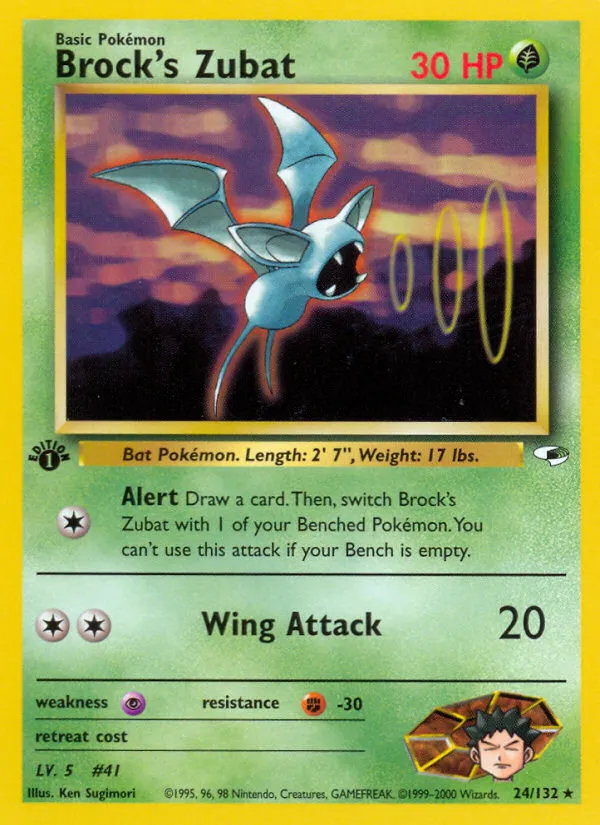 Brock's Zubat card image