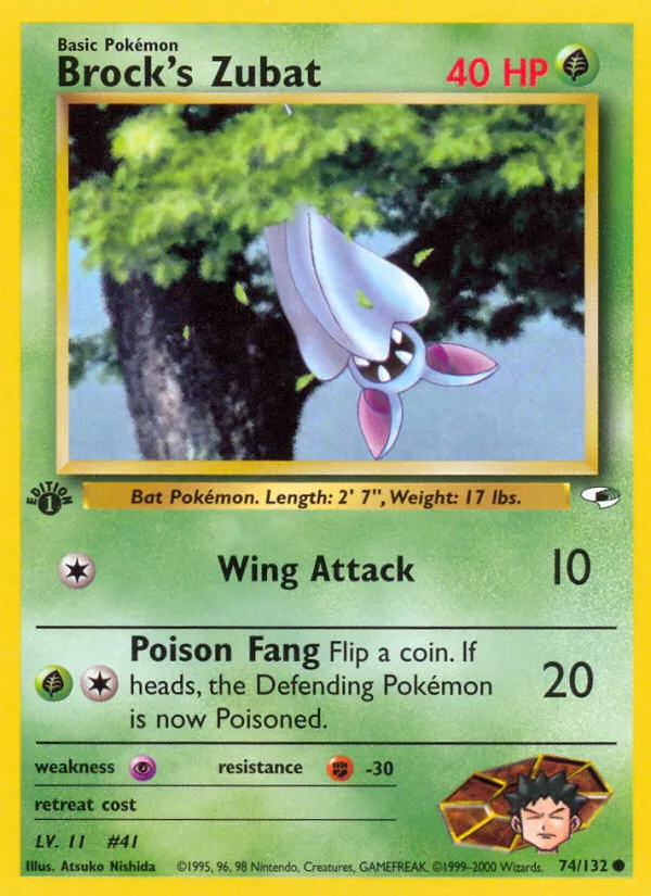 Brock's Zubat card image