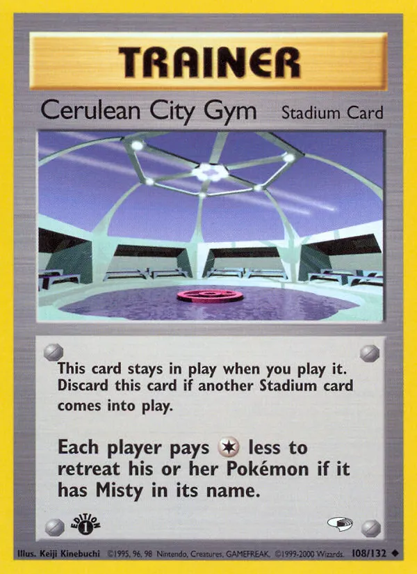 Cerulean City Gym card image