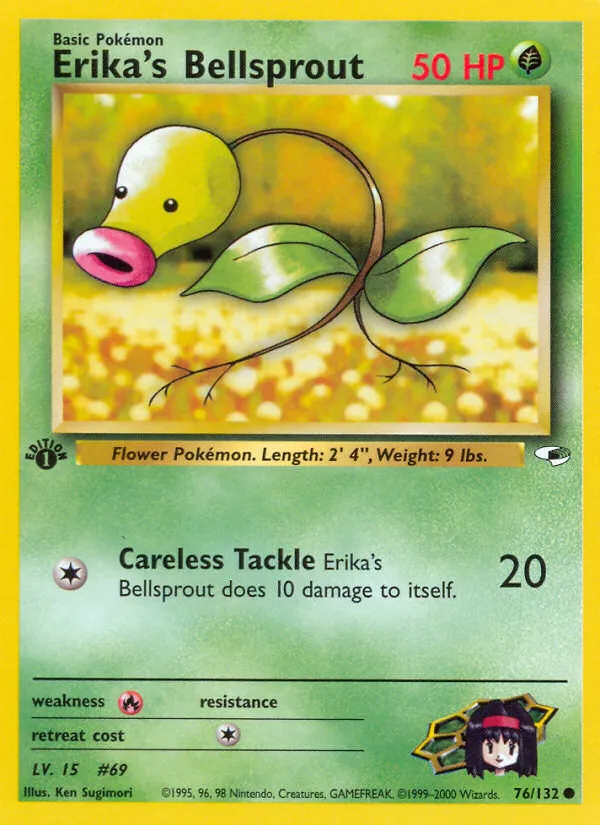 Erika's Bellsprout card image