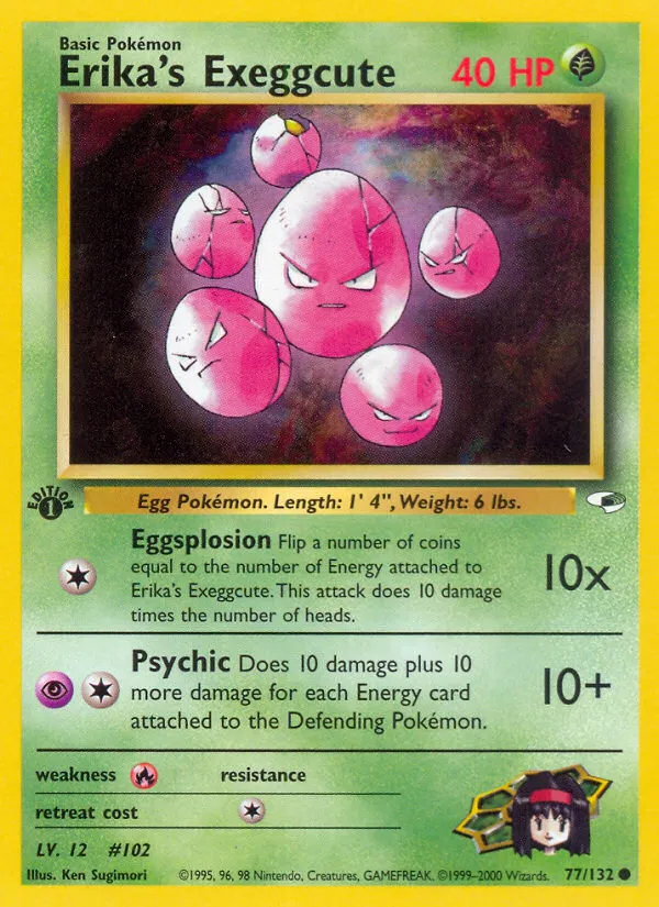 Erika's Exeggcute card image