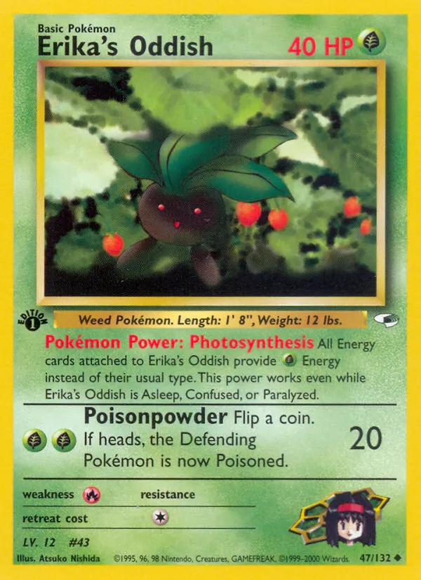 Erika's Oddish card image