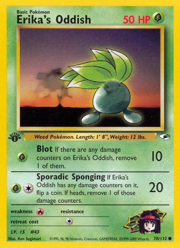 Erika's Oddish card image