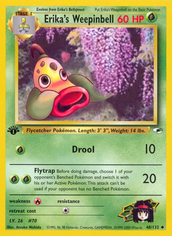 Erika's Weepinbell card image