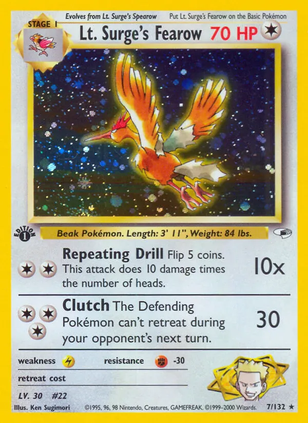 Lt. Surge's Fearow card image