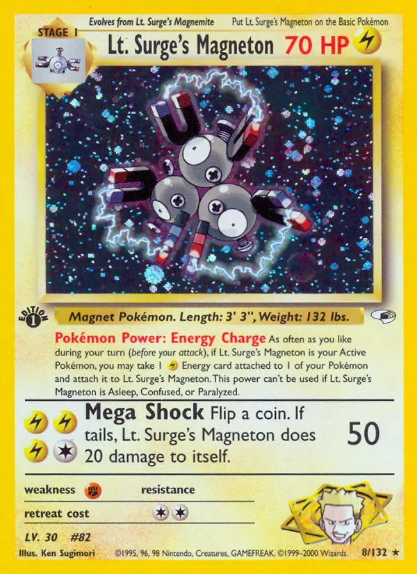 Lt. Surge's Magneton card image