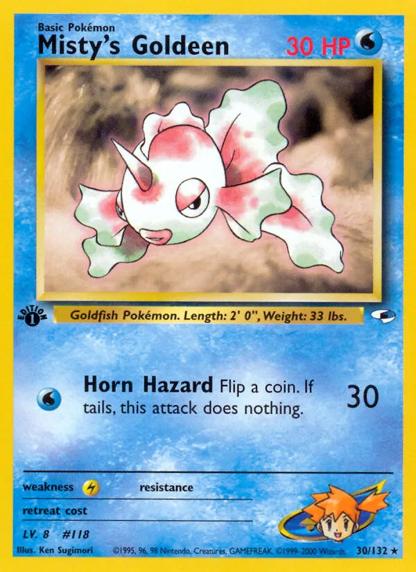 Misty's Goldeen card image