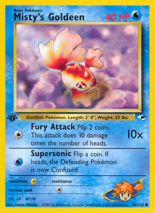Misty's Goldeen card image