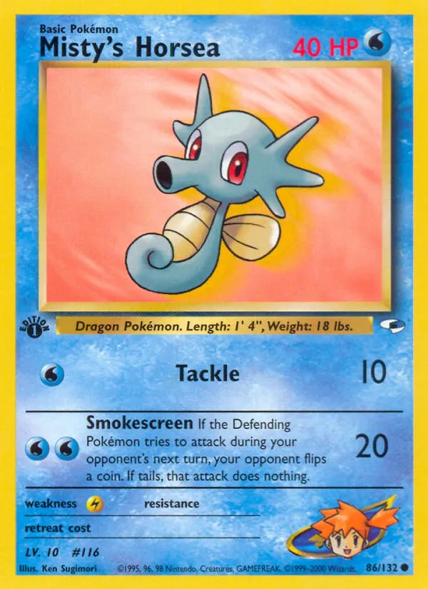 Misty's Horsea card image